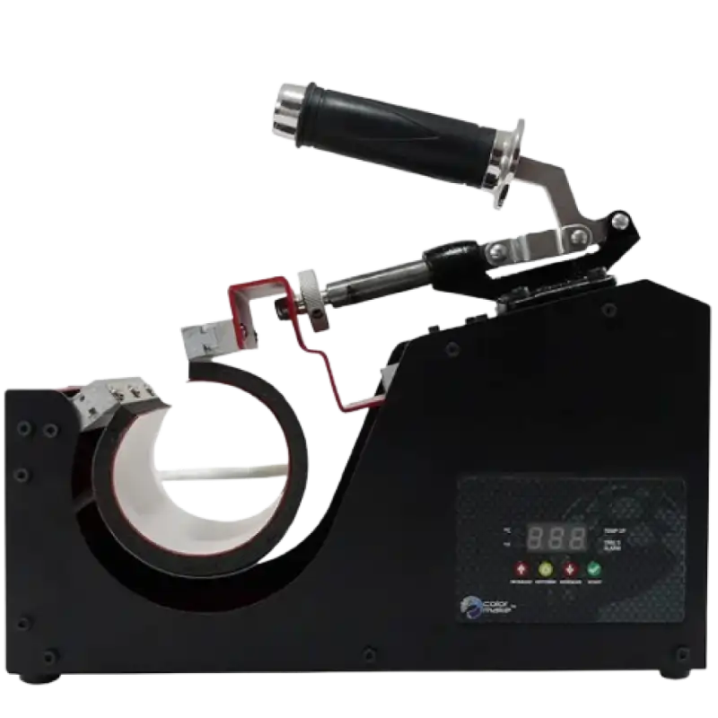 Serie PRO Prensa Para Taza  4 en 1 con 12oz + 17oz + 750 Ml. 110V ColorMake