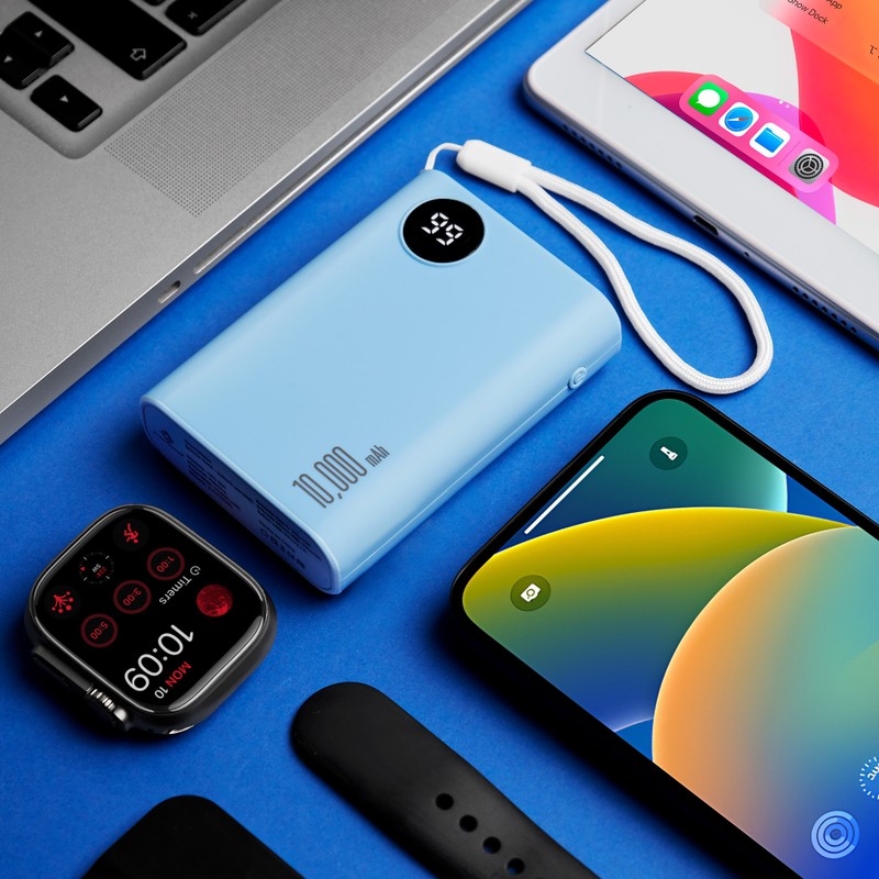POWER BANK MUSK - AZUL