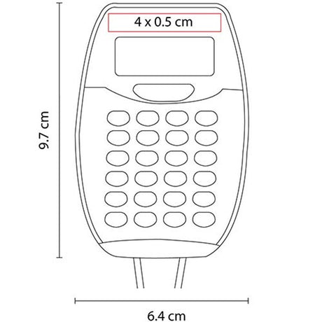 CALCULADORA COLGABLE ENCORE