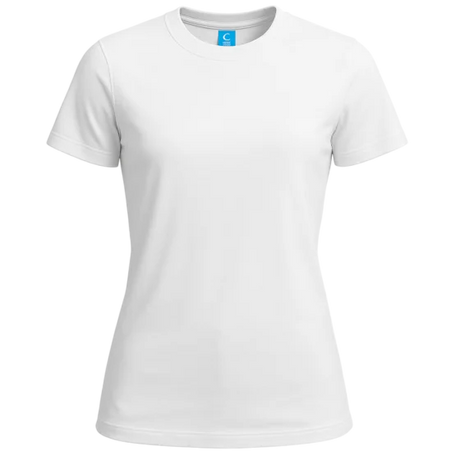 Playera Blanca Alta gama Tactoalgodón Color Make