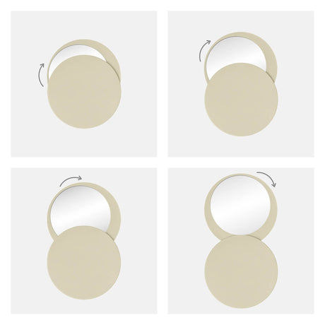 ESPEJO GLANZ - BEIGE