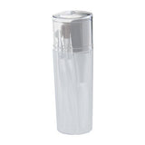 SET DE BROCHAS CRYSTAL FACE - TRANSPARENTE