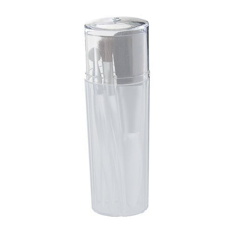 SET DE BROCHAS CRYSTAL FACE - TRANSPARENTE