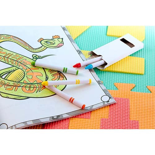 CAJA DE CRAYONES - BLANCO