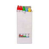 CAJA DE CRAYONES - BLANCO