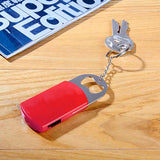 LLAVERO DESTAPADOR KINZIG - ROJO