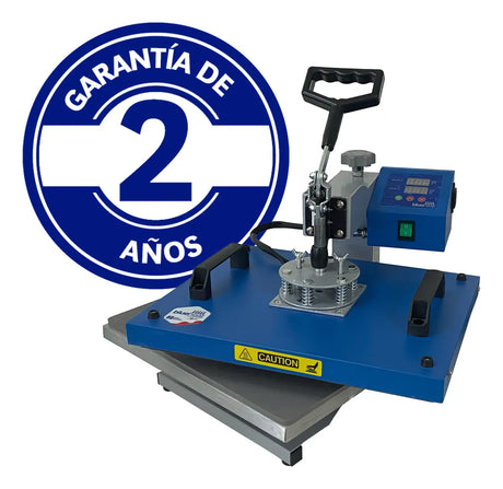 Serie PRO Prensa Plana 29 × 38 cm 110 V Blue Heat