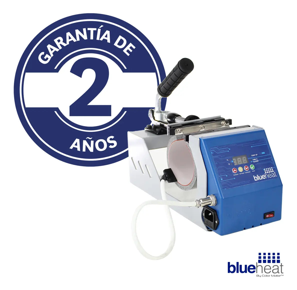 Prensa para tazas Bittle  110V Blue Heat