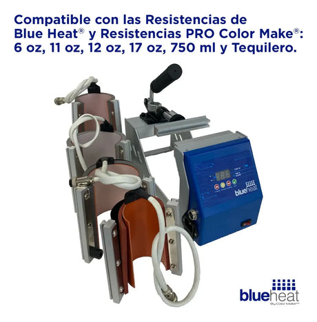 Prensa para tazas Bittle  110V Blue Heat