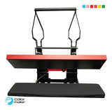 Serie PRO Prensa plana manual 25x100cm 220V Color Make