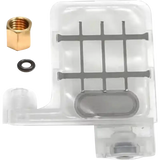 Damper Transparente para cabezal DX5 con Conector Grande 4 X 3 mm