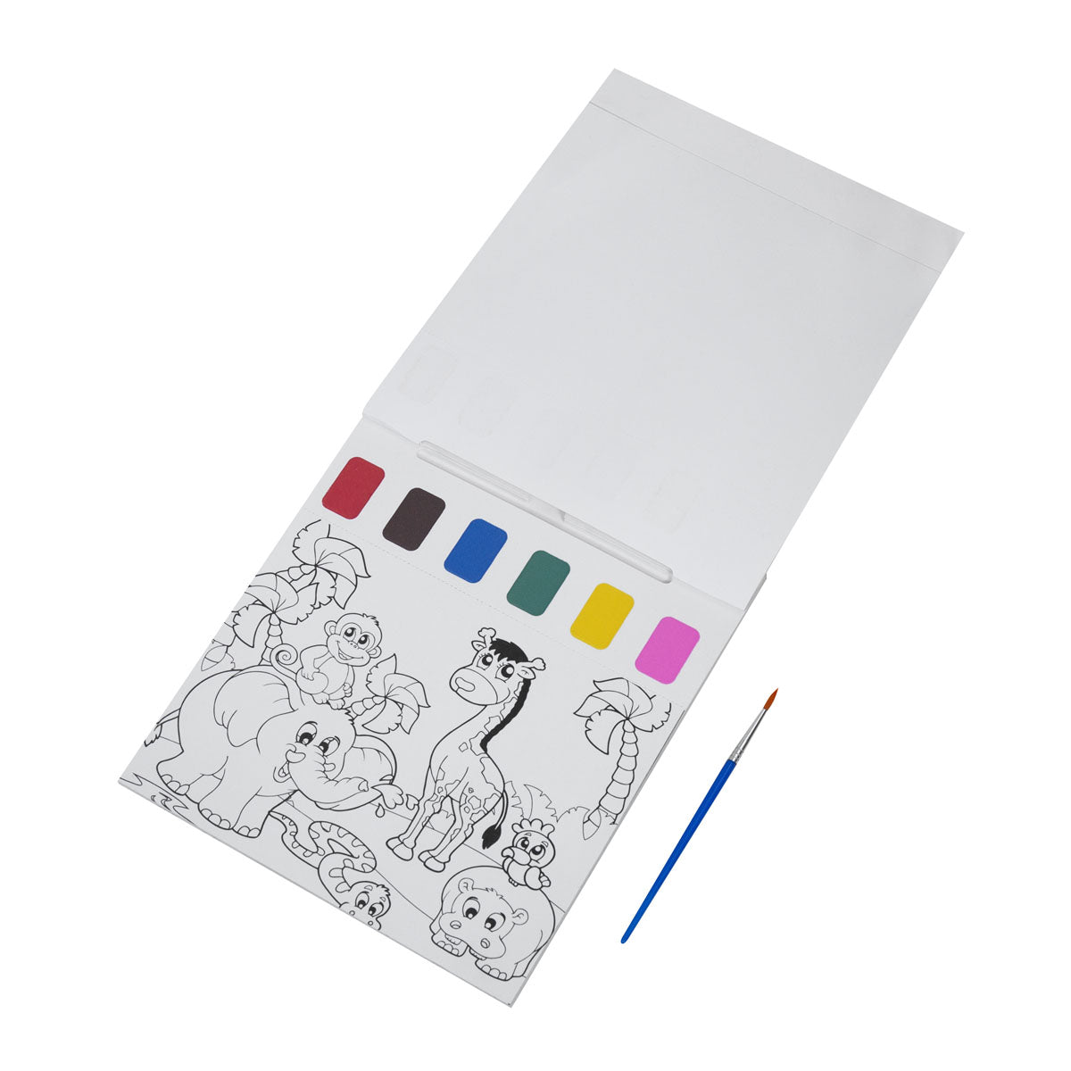 LIBRETA CON ACUARELAS KLIMPT - BLANCO