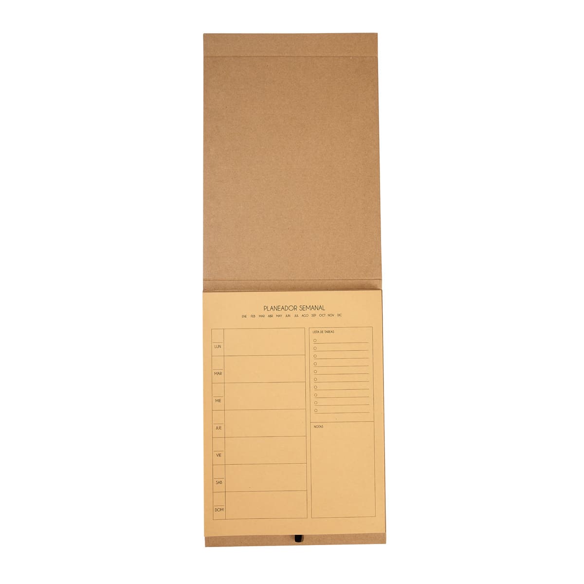 PLANEADOR SEMANAL ZIEL - BEIGE