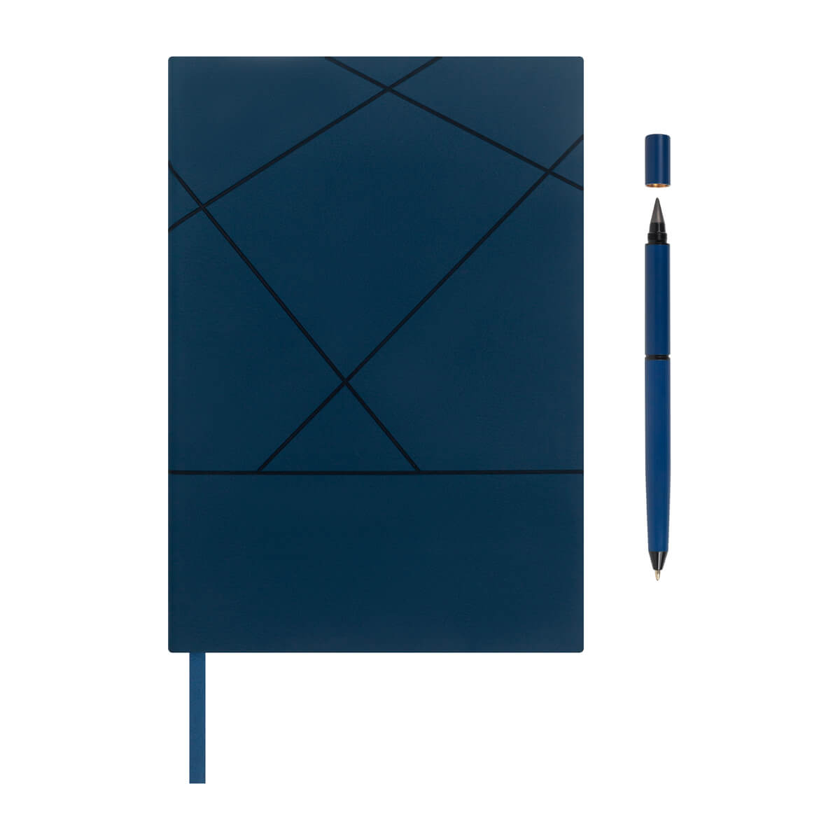 SET DE LIBRETA TIMANTTI - AZUL MARINO