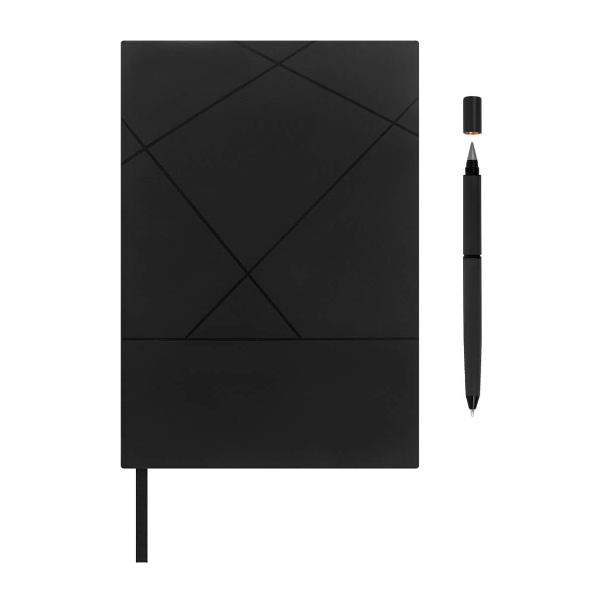SET DE LIBRETA TIMANTTI - NEGRO