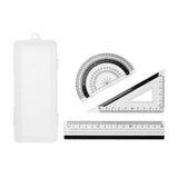 ESTUCHE DE GEOMETRÍA - BLANCO FROSTY
