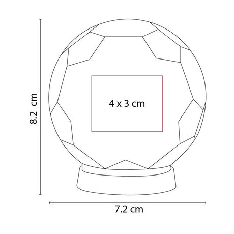 ALCANCÍA EN FORMA DE BALÓN