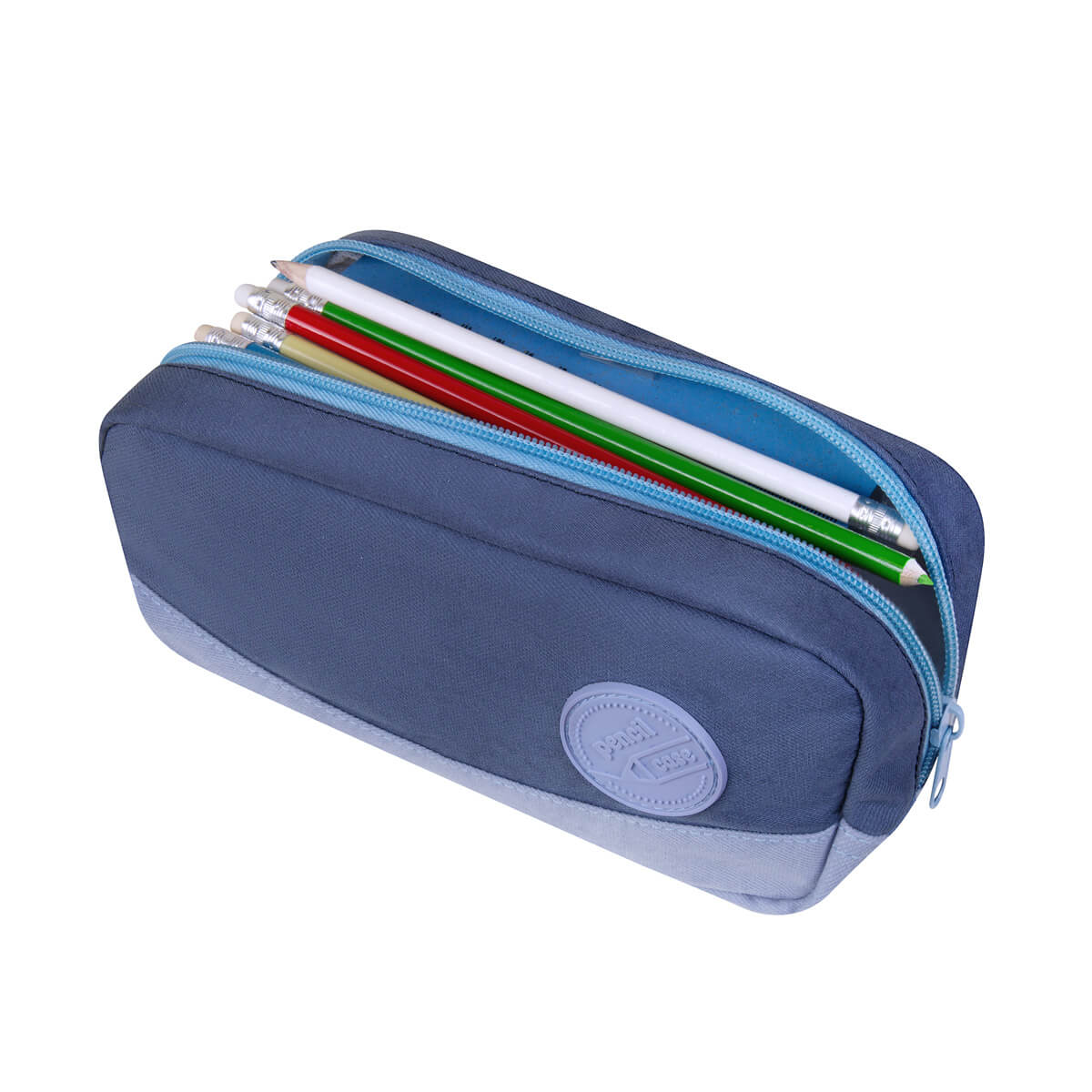 ESTUCHE ESCOLAR SKOLAI - AZUL