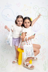 BOLSA PARA COLOREAR NORI - BLANCO