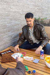 SET DE POKER SAURUS - CAFE