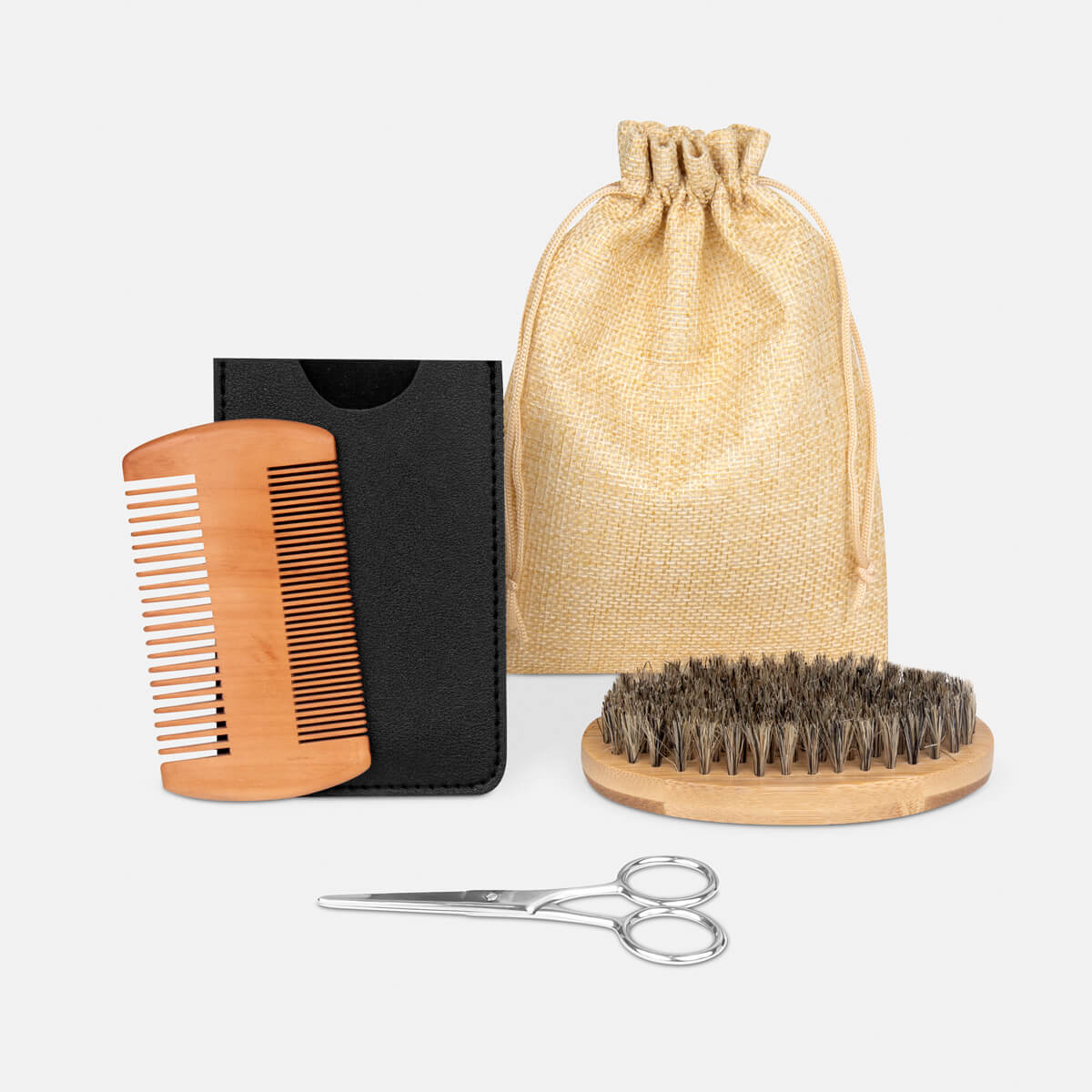SET DE CUIDAD PARA BARBA MIVOR - BEIGE