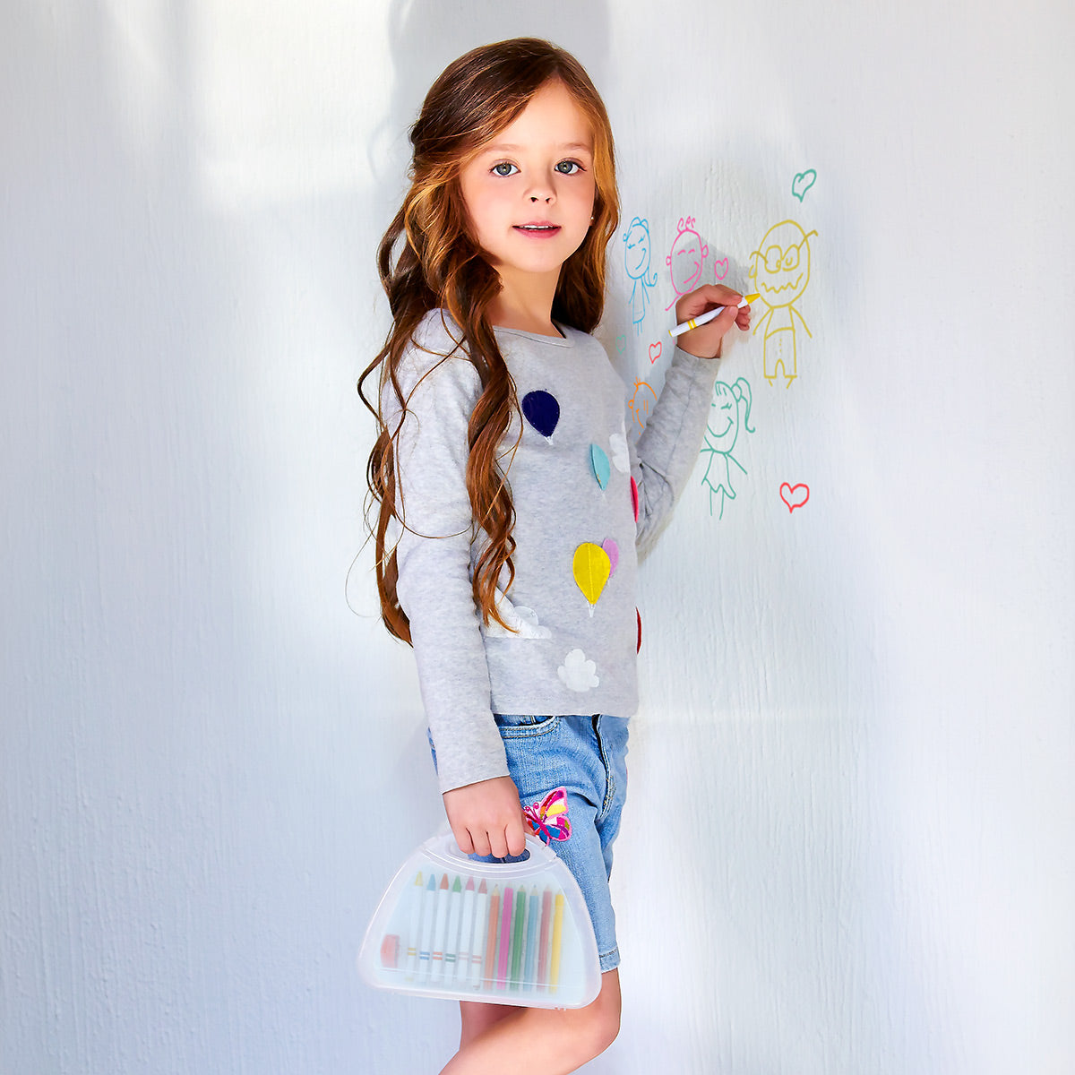 KIT ESCOLAR DRAWING - TRANSPARENTE