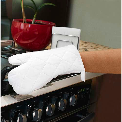 GUANTE PARA COCINA - BLANCO