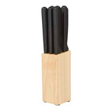 SET DE CUCHILLOS CORVI - NEGRO
