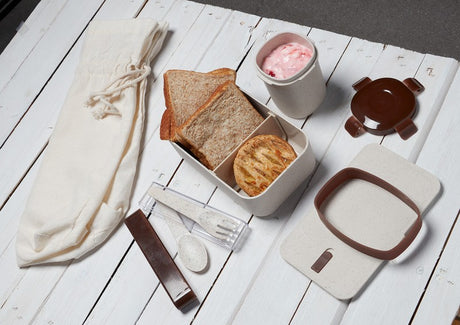 SET DE LONCHERA ECO THUN - BEIGE