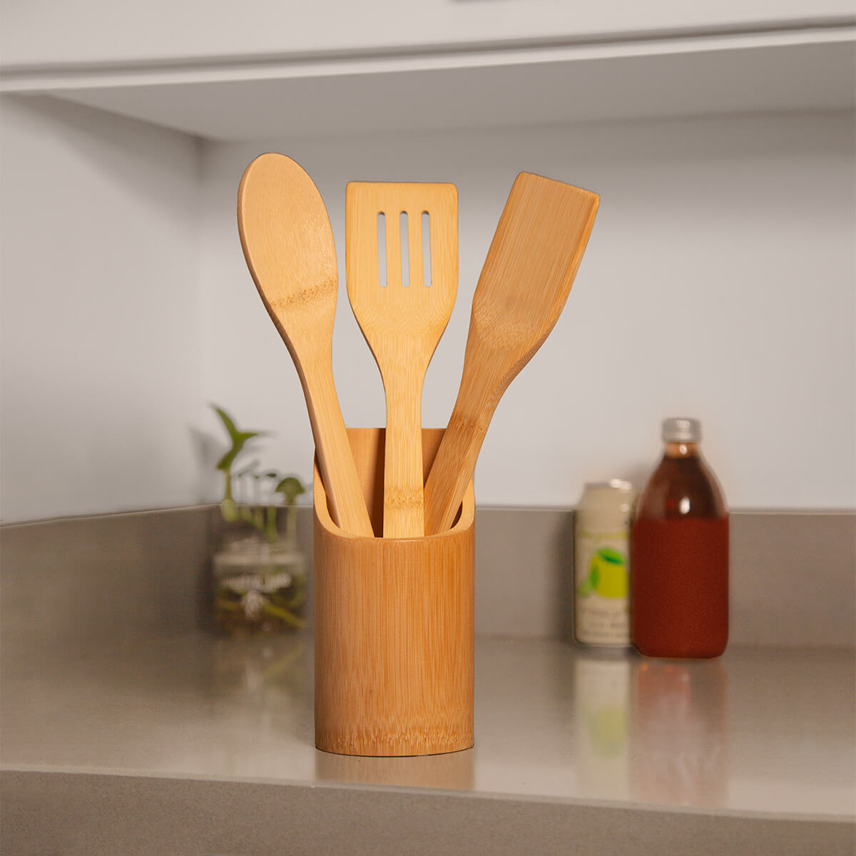 SET DE UTENSILIOS AVIVA - BEIGE