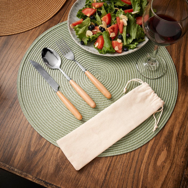 SET DE CUBIERTOS TOMMER - BEIGE
