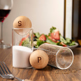 SET DE SALERO Y PIMENTERO BENITO - BEIGE