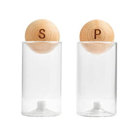 SET DE SALERO Y PIMENTERO BENITO - BEIGE