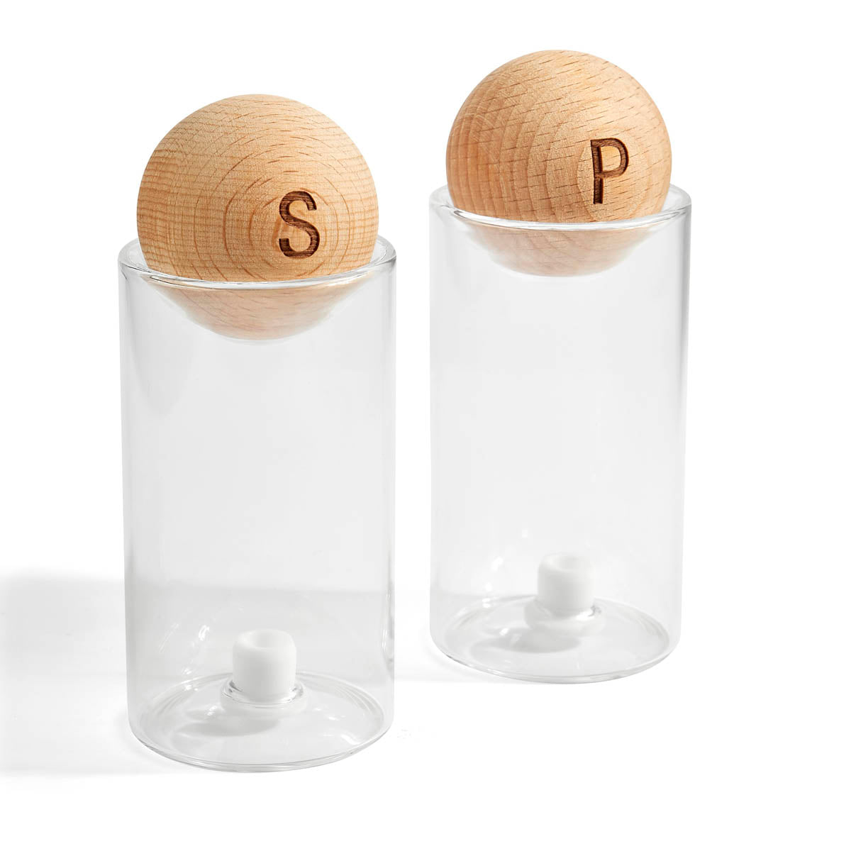 SET DE SALERO Y PIMENTERO BENITO - BEIGE