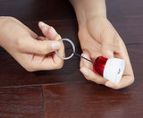 LLAVERO CON LUZ WILTZ - ROJO