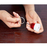 LLAVERO CON LUZ WILTZ - ROJO
