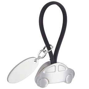 LLAVERO AUTO CON PLACA - NEGRO