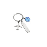 LLAVERO FLYVE - PLATA