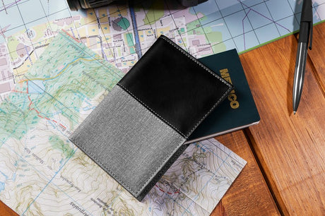PORTA PASAPORTE BROOME - NEGRO