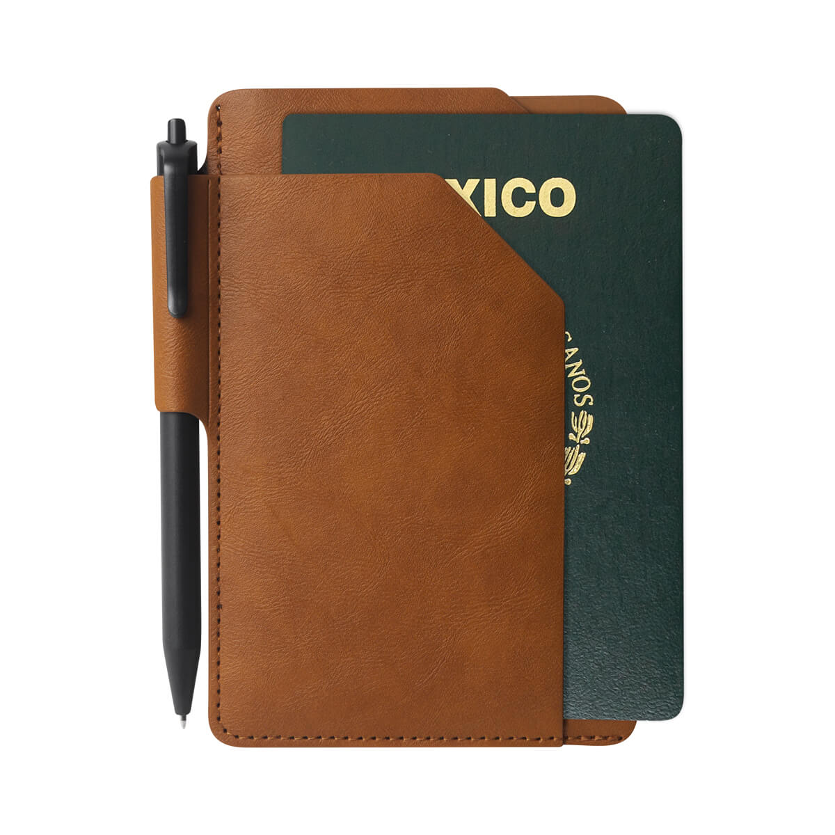 PORTA PASAPORTE RUNA - CAFE