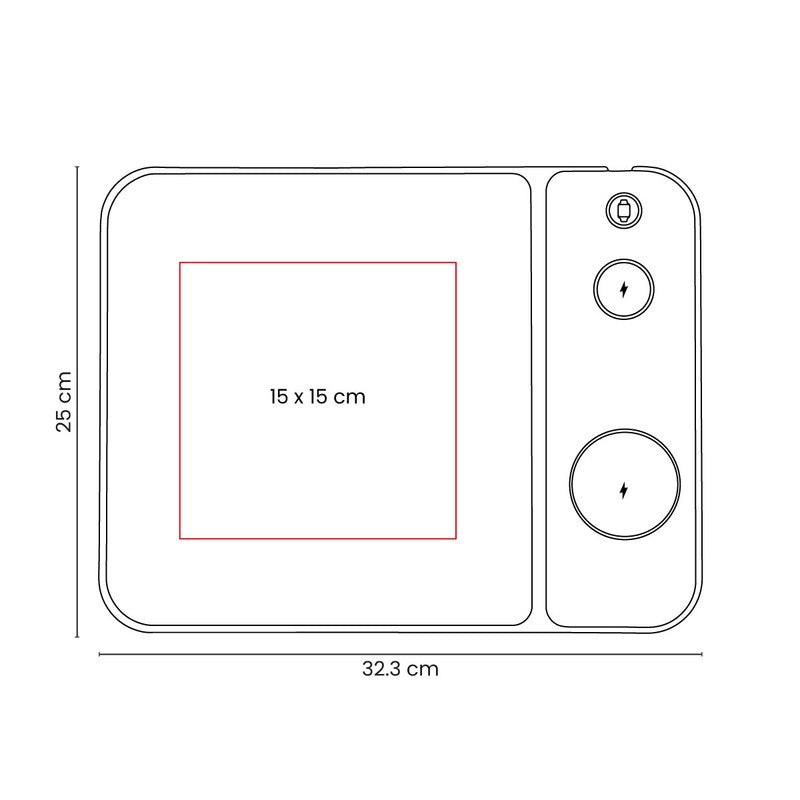 MOUSE PAD CARGADOR ISKRA