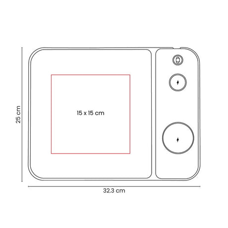 MOUSE PAD CARGADOR ISKRA
