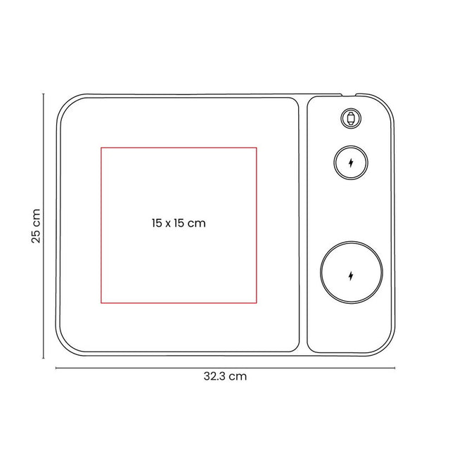 MOUSE PAD CARGADOR ISKRA