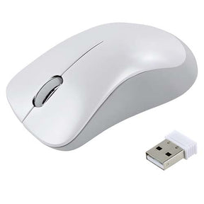 MOUSE INALÁMBRICO NEKAR - BLANCO