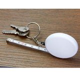 LLAVERO FLEXÓMETRO GISORS - BLANCO