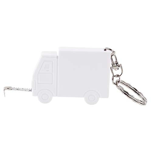 LLAVERO FLEXÓMETRO CAMIÓN - BLANCO