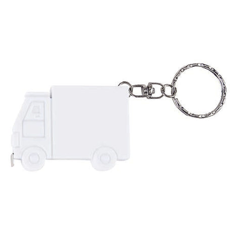 LLAVERO FLEXÓMETRO CAMIÓN - BLANCO