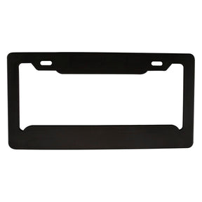 PORTA PLACA - NEGRO