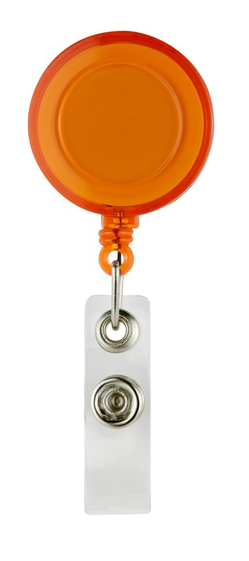 PORTAGAFETE RETRÁCTIL - NARANJA