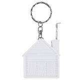 LLAVERO FLEXÓMETRO CASITA - BLANCO